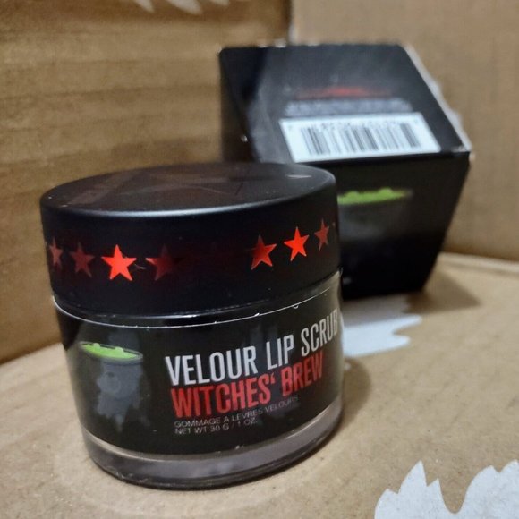 Jeffree Star Cosmetics Velour Lip Scrub Witches Brew Halloween Limited Ed ~ New - Picture 5 of 5